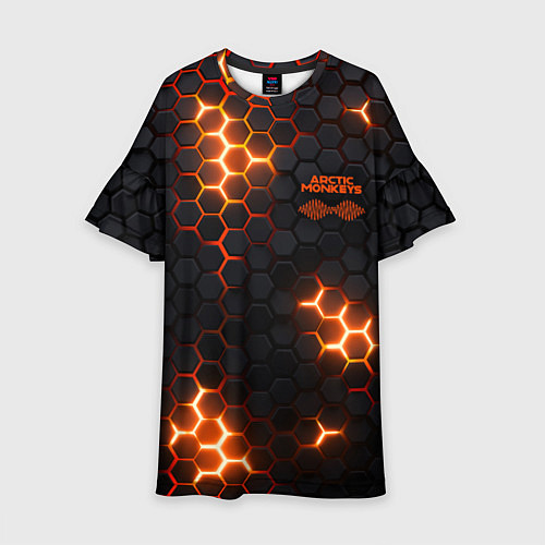 Детское платье Arctic Monkeys - плиты с подсветкой / 3D-принт – фото 1