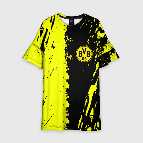 Детское платье Borussia краски текстура / 3D-принт – фото 1