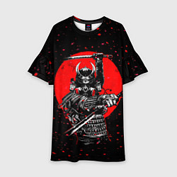 Детское платье Кровавый самурай и луна