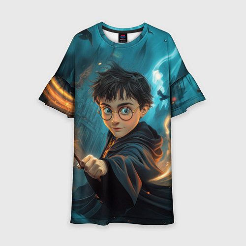 Детское платье Гарри Поттер волшебник / 3D-принт – фото 1