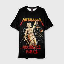 Детское платье Metallica justice for all