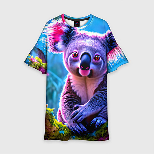 Детское платье Коала на дереве / 3D-принт – фото 1