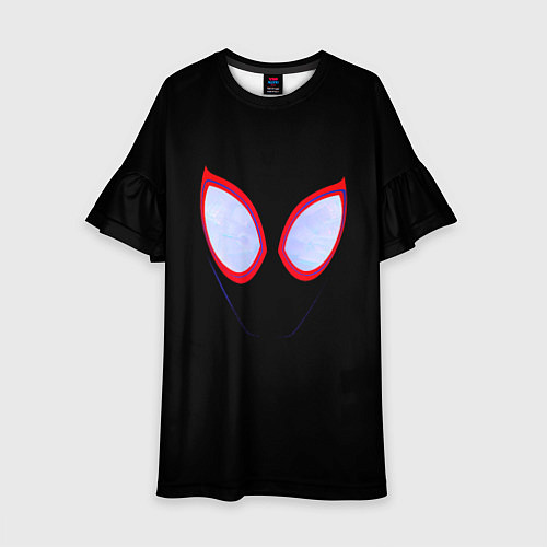 Детское платье Человек паук глаза / 3D-принт – фото 1