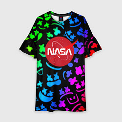 Детское платье Marshmello x NASA gradient
