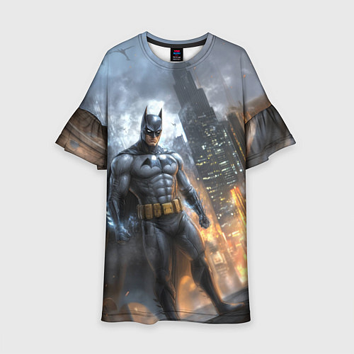 Детское платье Бэтмен - старый стиль / 3D-принт – фото 1