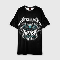 Детское платье Metallica group - thrash metal style
