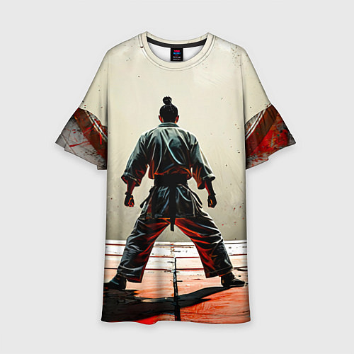 Детское платье Боец боевых искусств / 3D-принт – фото 1