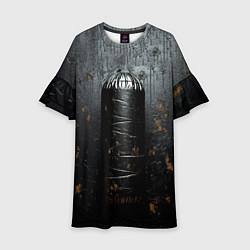 Детское платье Черная боксерская груша