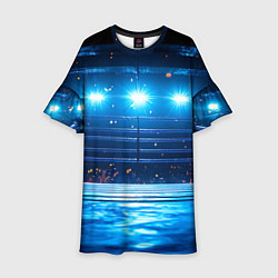 Детское платье Синий ринг в огне