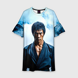 Детское платье Брюс Ли в дыму