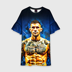 Детское платье Дастин Порье на синем