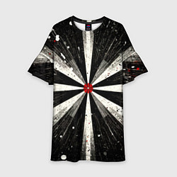 Детское платье Черная мишень