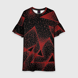 Детское платье Triangles with dots