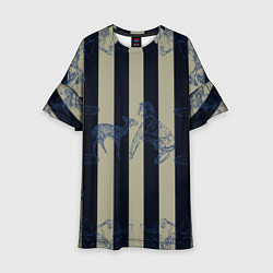 Детское платье Чёрные полосы