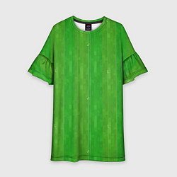 Платье клеш для девочки Капля росы, цвет: 3D-принт