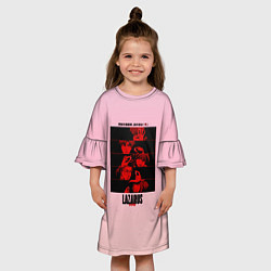 Платье клеш для девочки Lazarus Art, цвет: 3D-принт — фото 2