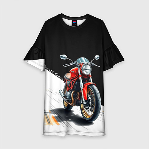 Детское платье Ducati Racer / 3D-принт – фото 1