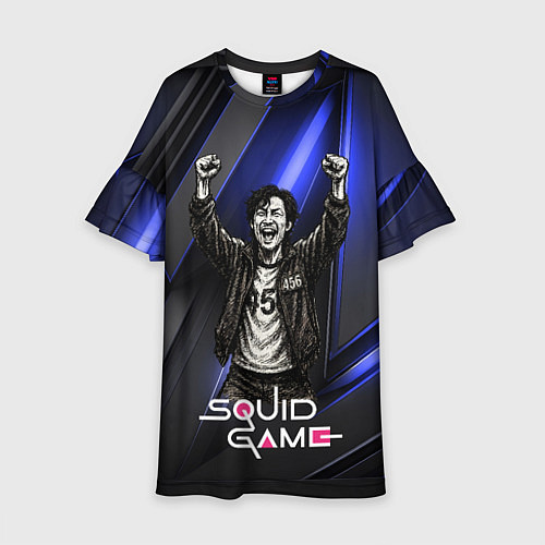 Детское платье Победа игрока 456 Игра в кальмара / 3D-принт – фото 1