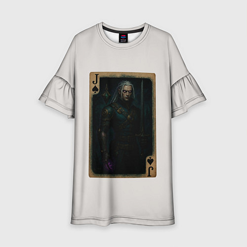 Детское платье Кувад Дак: валет пик / 3D-принт – фото 1