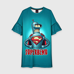 Детское платье Bender superman - collaboration