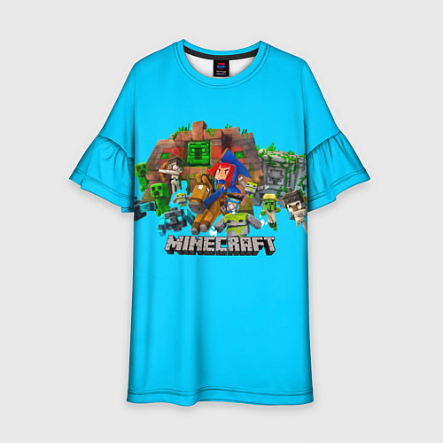 Детское платье Мобы майнкрафт / 3D-принт – фото 1