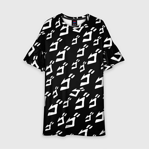 Детское платье JoJo pattern / 3D-принт – фото 1