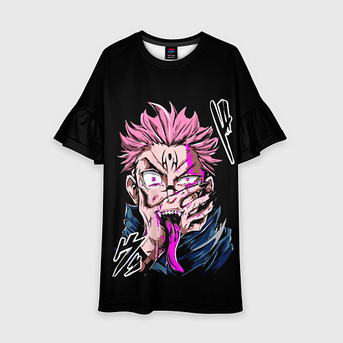 Детское платье Итадори с Сукуна на руке / 3D-принт – фото 1