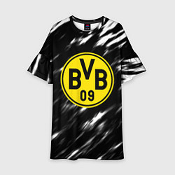 Детское платье Borussia штрихи красок текстура