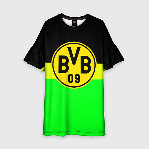 Детское платье Borussia полосы линии / 3D-принт – фото 1