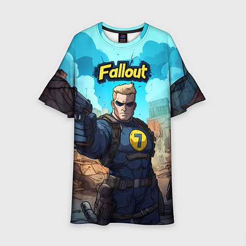 Детское платье Fallout смотритель с пистолетом / 3D-принт – фото 1