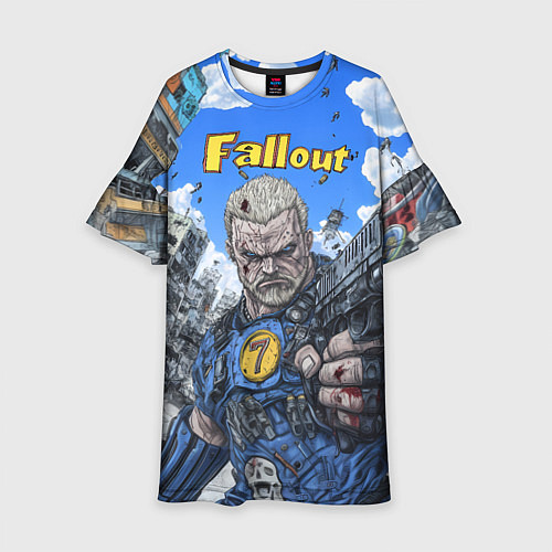 Детское платье Fallout брутальный седьмой / 3D-принт – фото 1