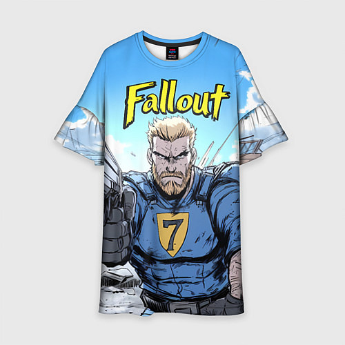 Детское платье Fallout 7 / 3D-принт – фото 1