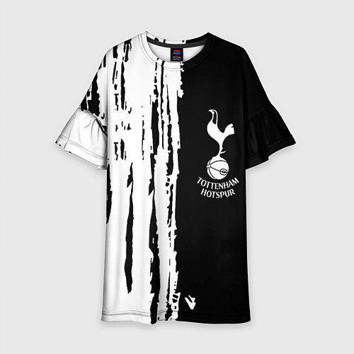 Детское платье Tottenham Hotspur белые краски / 3D-принт – фото 1
