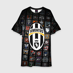 Детское платье Juventus ачивки паттерн