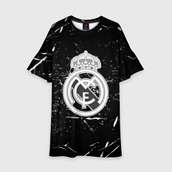 Детское платье Ювентус краски штрихи