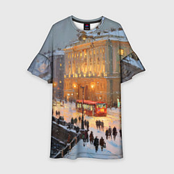 Детское платье Предновогодний Санкт-Петербург