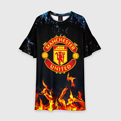 Детское платье Манчестер Юнайтед лёд и огонь