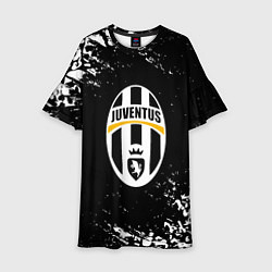 Детское платье Ювентус черепа краски