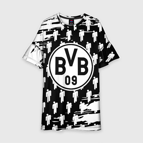 Детское платье Borussia люди краски / 3D-принт – фото 1