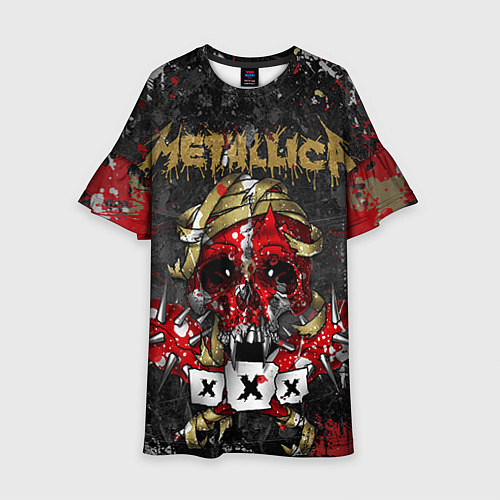 Детское платье Metallica XXX / 3D-принт – фото 1
