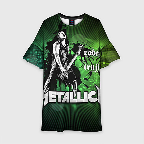 Детское платье Metallica: Robert Trujillo / 3D-принт – фото 1