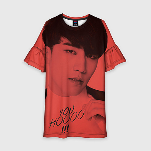 Детское платье Big bang: You Hoooo / 3D-принт – фото 1