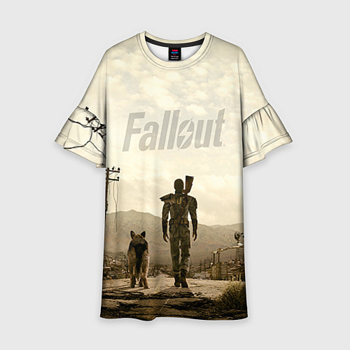Детское платье Fallout City / 3D-принт – фото 1