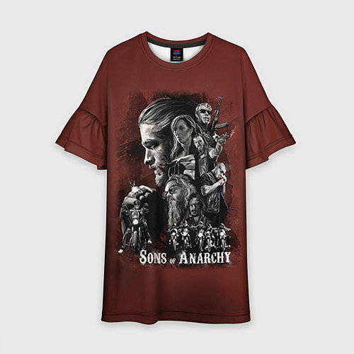 Детское платье Sons Of Anarchy / 3D-принт – фото 1