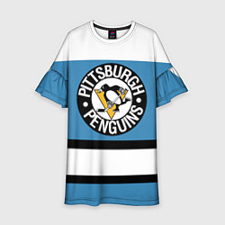 Детское платье Pittsburgh Penguins: White