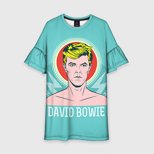 Детское платье David Bowie: pop-art / 3D-принт – фото 1