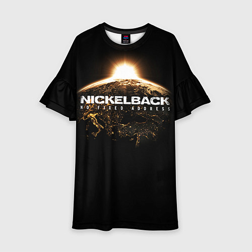 Детское платье Nickelback: No fixed address / 3D-принт – фото 1