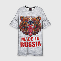 Детское платье Bear: Made in Russia