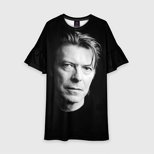 Детское платье David Bowie: Black Face / 3D-принт – фото 1