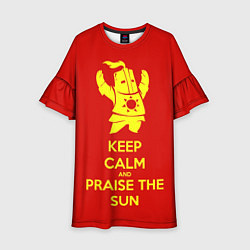 Детское платье Keep Calm & Praise The Sun